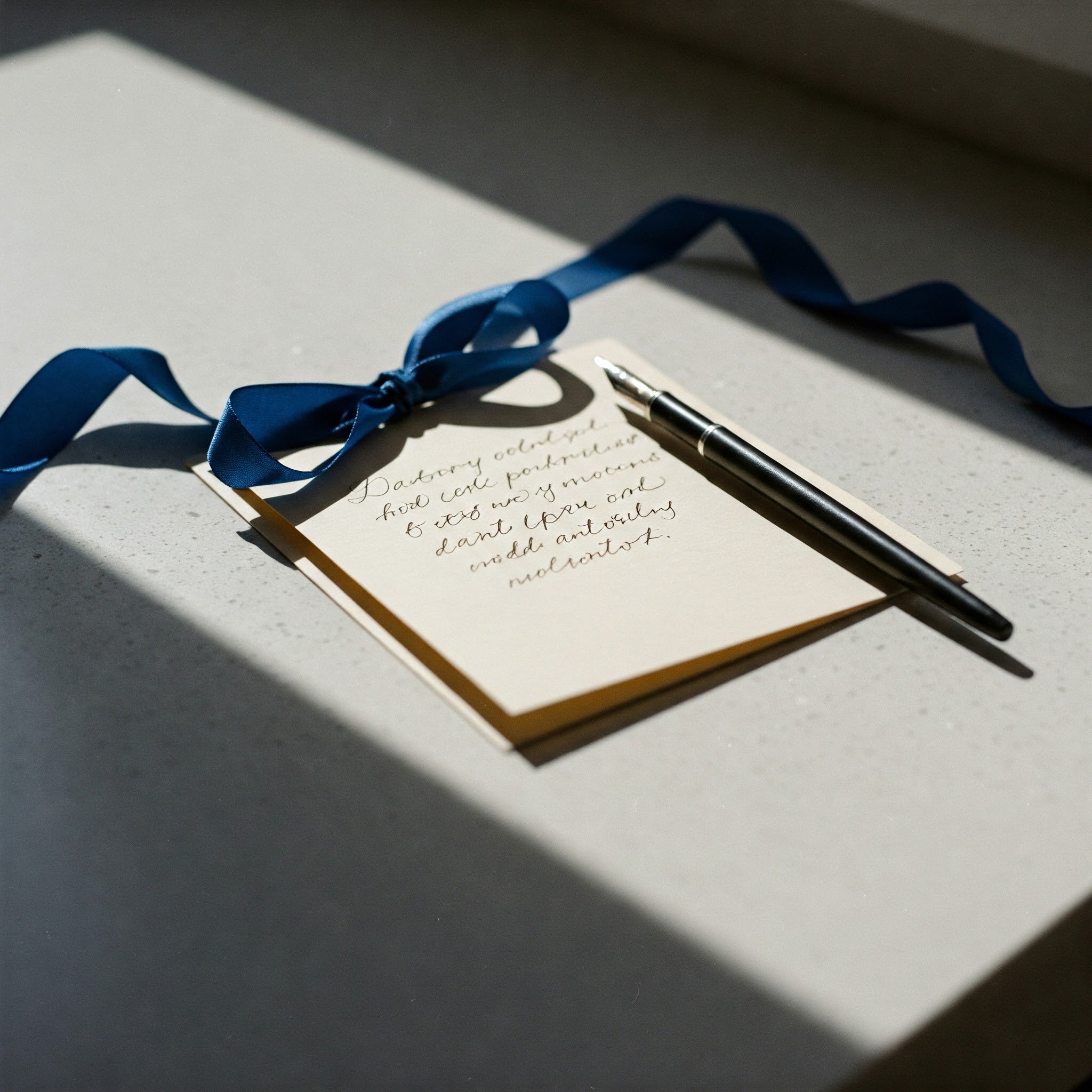 Handwritten Note from Chana